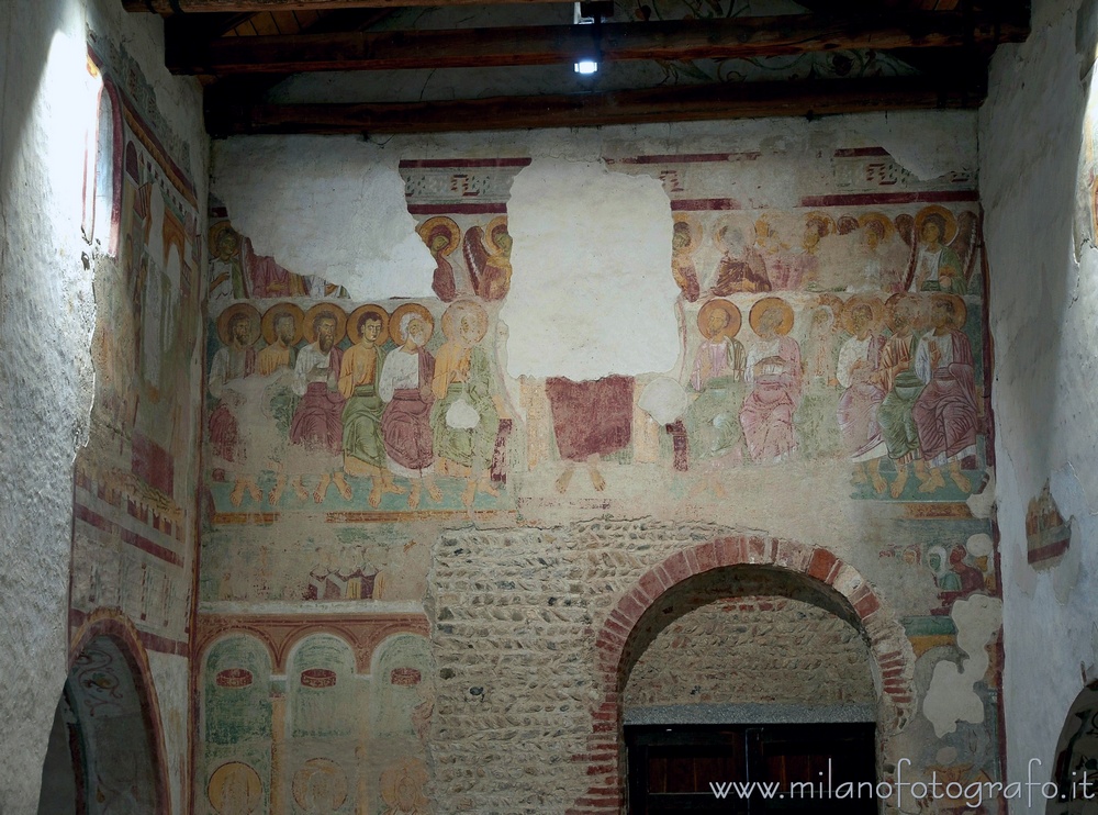 Oleggio (Novara, Italy) - Fresco of the Last Judgement in the Church of San Michele